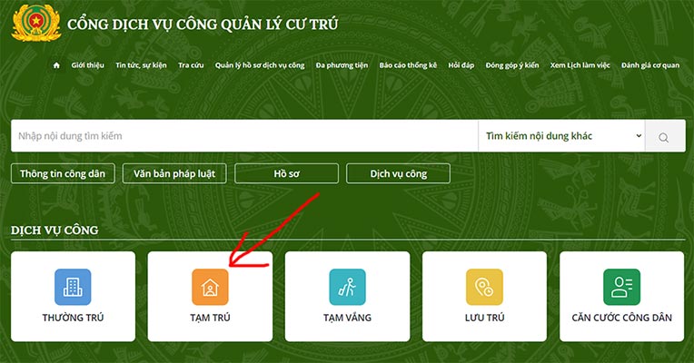 Cách đăng ký khai báo tạm trú online cho người Việt Nam