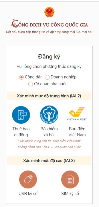 Cách đăng ký khai báo tạm trú online cho người Việt Nam