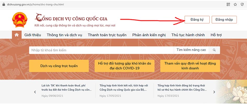 Cách đăng ký khai báo tạm trú online cho người Việt Nam