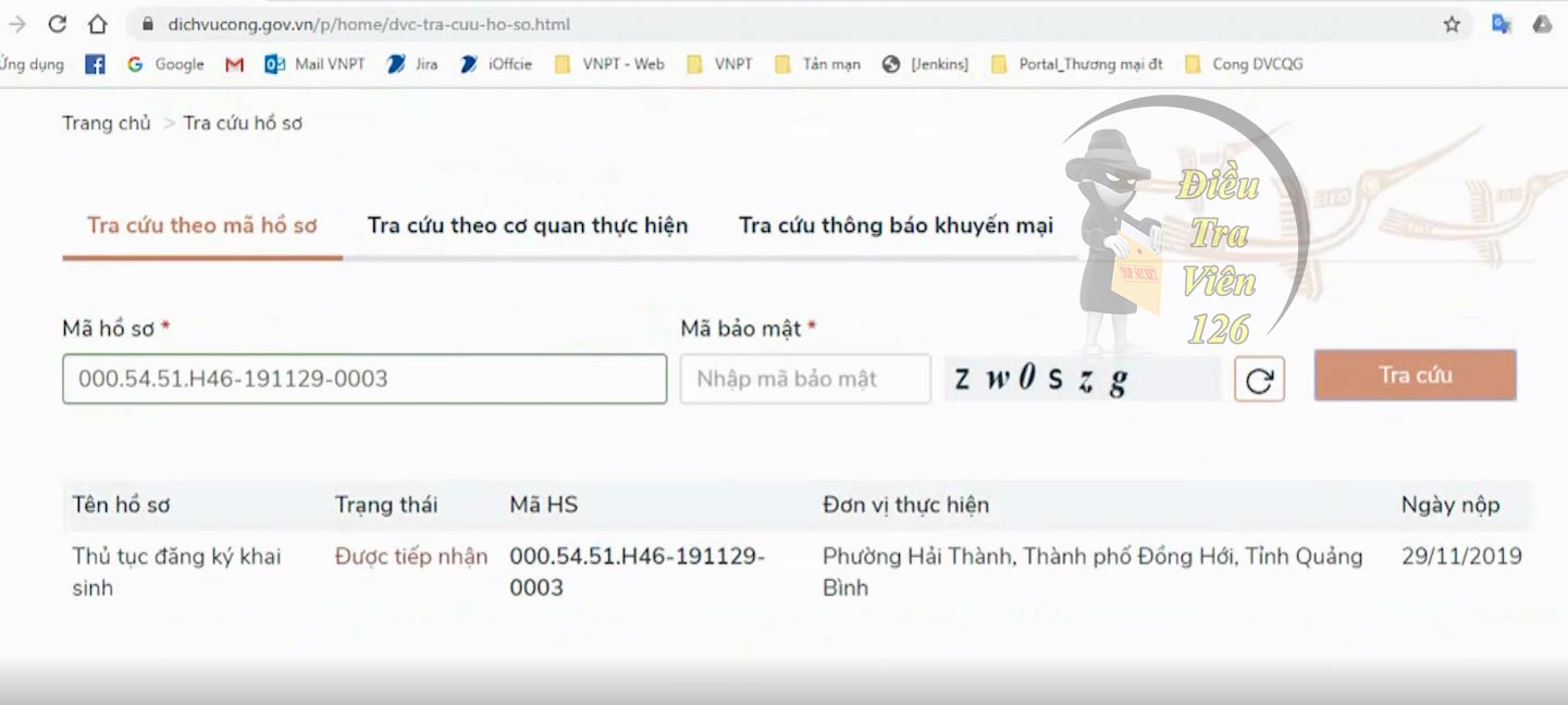 Tra cứu thẻ căn cước công dân gắn chip online