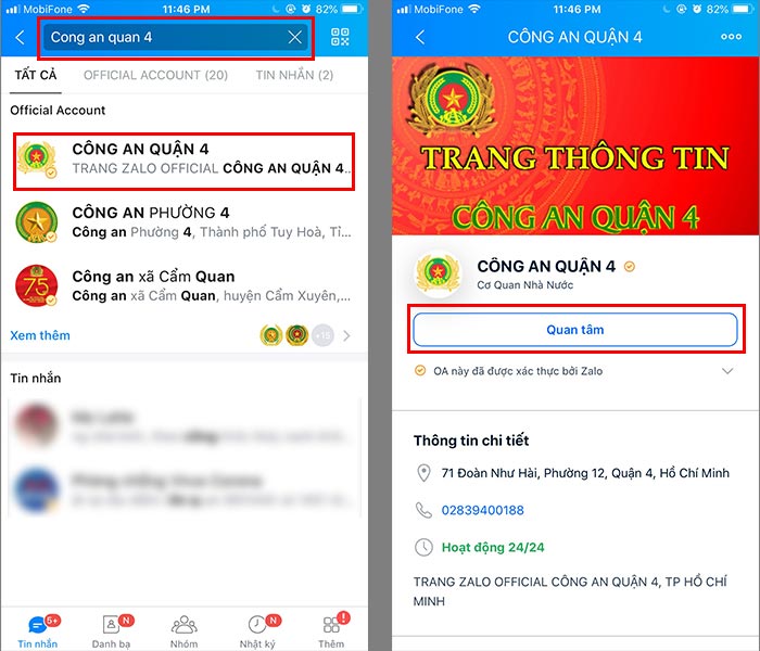 Cách đăng ký làm căn cước công dân gắn chip online qua Zalo