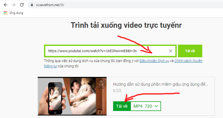 Cách lưu video trên Youtube về máy tính