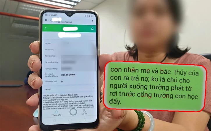 Vay tiền qua app bị khủng bố nên làm gì? 