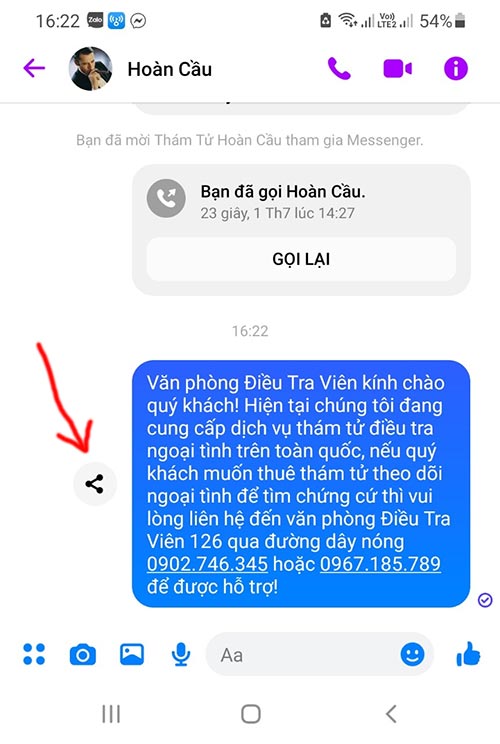 Cách gửi tin nhắn hàng loạt trên Facebook Messenger bằng điện thoại