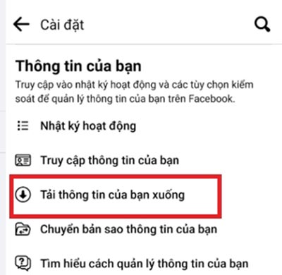 Cách khôi phục tin nhắn đã xóa vĩnh viễn trên Messenger Facebook bằng điện thoại