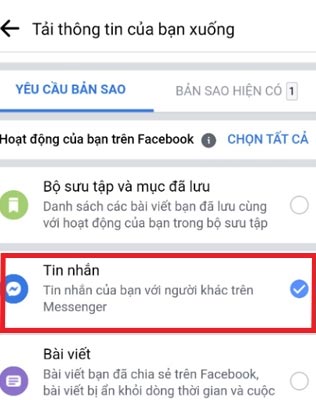 Cách khôi phục tin nhắn đã xóa vĩnh viễn trên Messenger Facebook bằng điện thoại