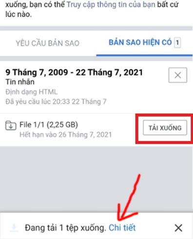 Khôi phục tin nhắn Messenger Facebook đã bị xóa hoàn toàn