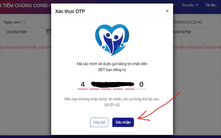 Cách tra cứu chứng nhận tiêm Vaccine covid-19 trên website