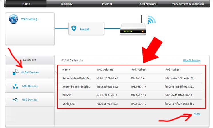 Cách để xem ai đang dùng ké wifi nhà mình