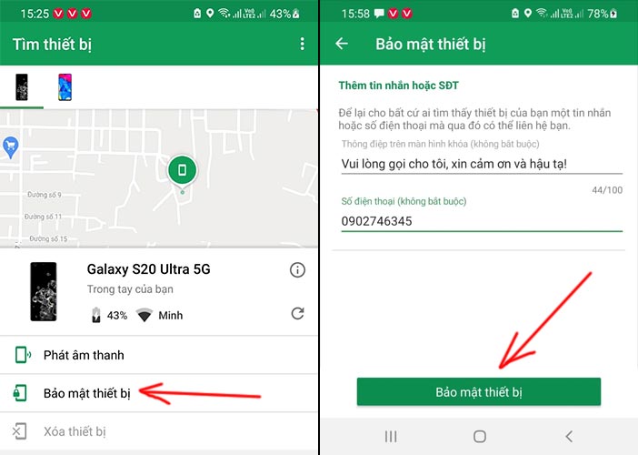 Cách tìm vị trí số điện thoại qua internet trên bản đồ Google Map