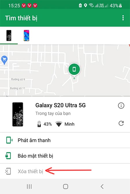 Cách bảo vệ điện thoại Android khi bị mất