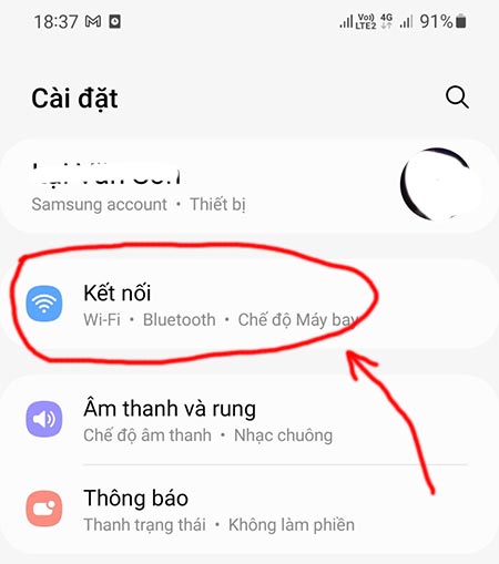 Cách bật 5G trên Samsung Galaxy