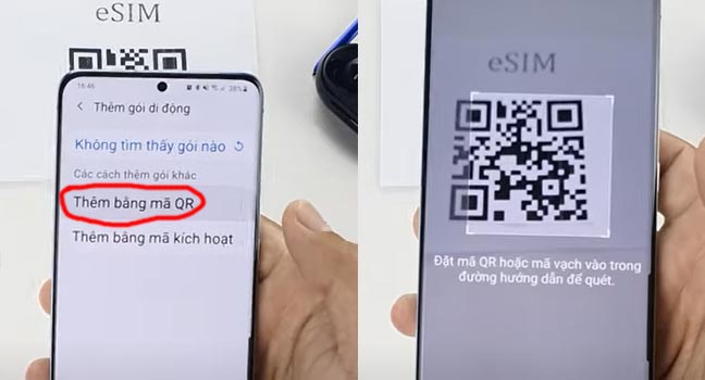 Cách cài đặt và sử dụng eSIM cho Samsung