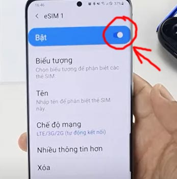 Cách cài đặt, sử dụng eSIM cho điện thoại Samsung (Android)
