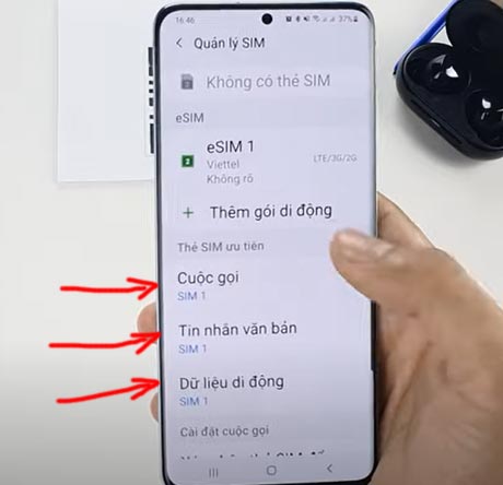 Cách cài đặt, sử dụng eSIM cho điện thoại Samsung (Android)