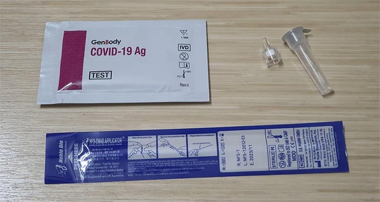 Cách test nhanh Covid-19 tại nhà