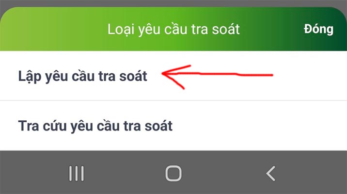 Hướng dẫn cách tra soát trực tuyến Vietcombank