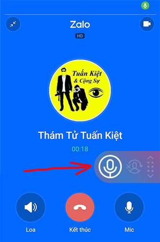 Cách ghi âm cuộc gọi trên Zalo bằng điện thoại