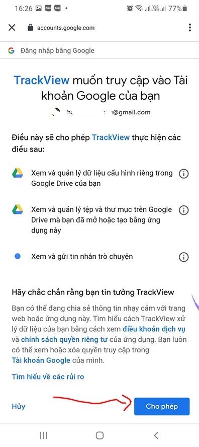 Cách tải, ẩn, sử dụng TrackView cho điện thoại, máy tính
