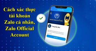 Cách xác thực tài khoản Zalo OA (Official Account) trên máy tính