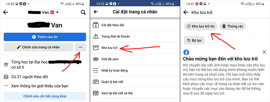 Cách biết người lạ xem story trên Facebook là ai bằng điện thoại