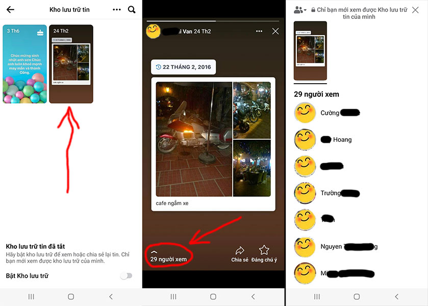 Cách biết người lạ xem story trên Facebook là ai bằng điện thoại