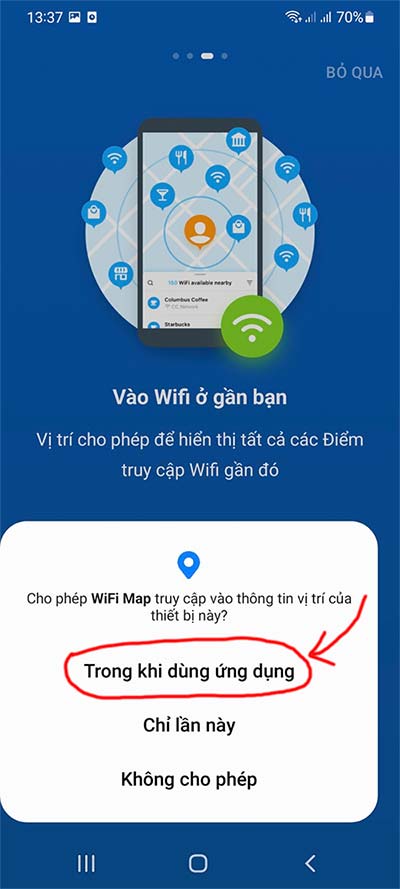 Làm sao để truy cập wifispc trên điện thoại?