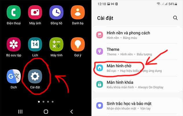 Cách ẩn ứng dụng trên điện thoại Samsung