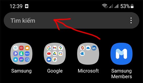 Cách mở ứng dụng đã ẩn trên điện thoại Samsung