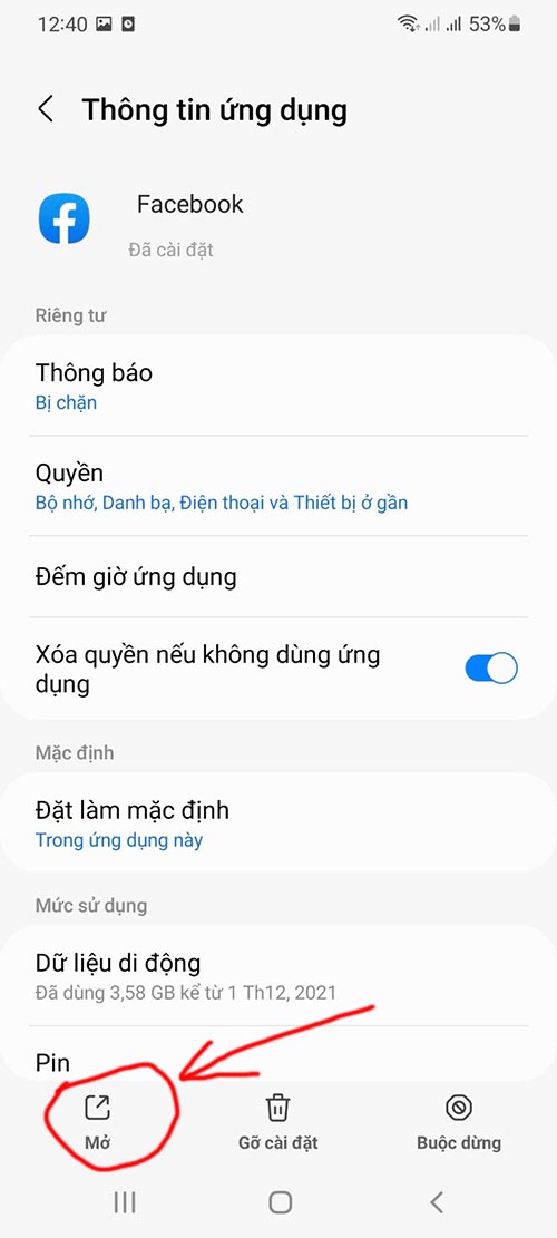 Cách mở ứng dụng đã ẩn trên điện thoại Samsung