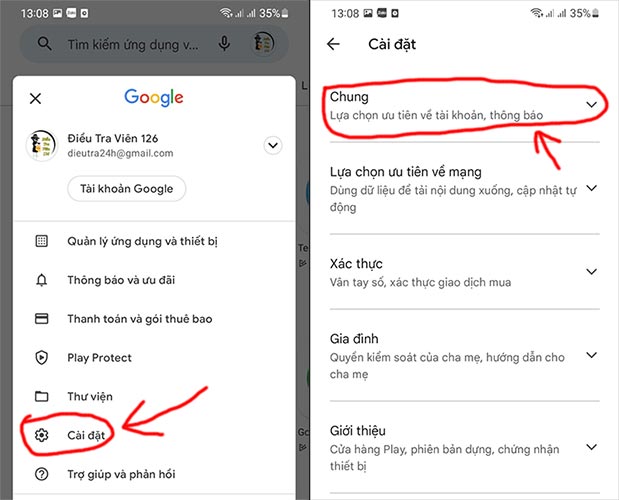 Cách xóa lịch sử tìm kiếm trên CH Play mới nhất