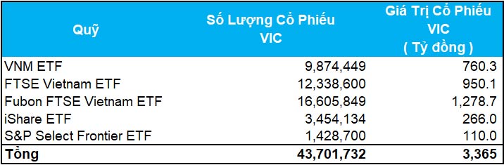 Nỗi lo hiện hữu khiến cổ phiếu Vingroup (mã chứng khoán VIC) giảm mạnh