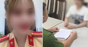 Mặc quần áo Công an chụp ảnh câu like bị phạt thế nào?