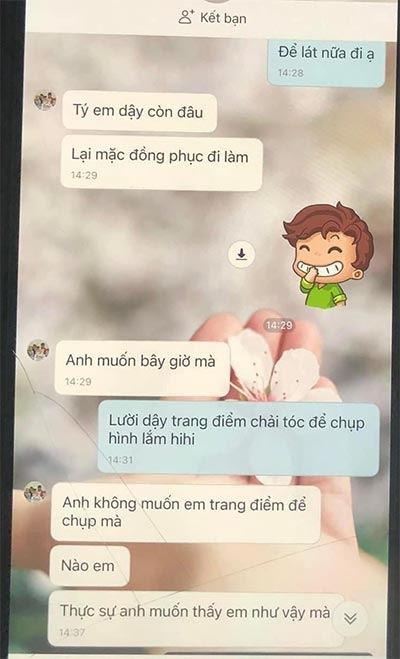 Tin nhắn vụ drama tào phớ ở Thanh Hóa