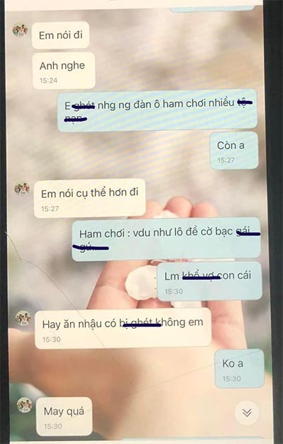 Tin nhắn vụ drama tào phớ ở Thanh Hóa full