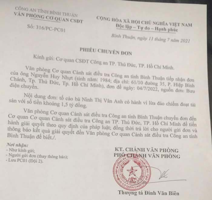 Kalim Nguyen tố cáo Anna Bắc Giang lừa đảo