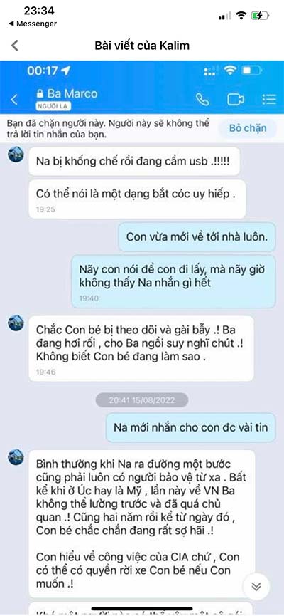 Kalim Nguyen bị Anna Bắc Giang lừa đảo cả tình lẫn tiền