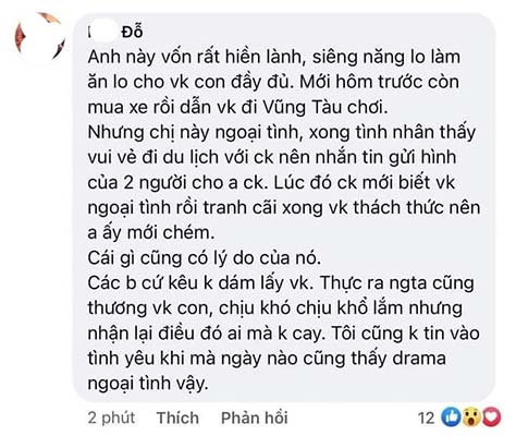 Lời khai ban đầu của người chồng chém lìa 2 cánh tay vợ ở Đồng Nai